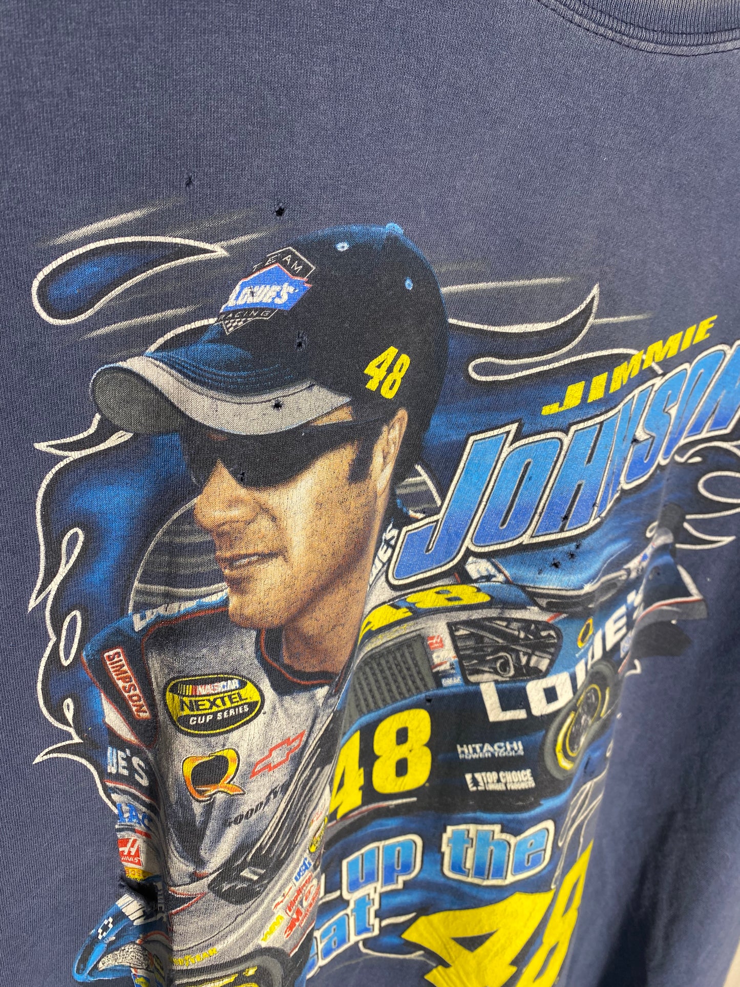 Vintage Jimmie Johnson Nascar Chase Authentics T-Shirt