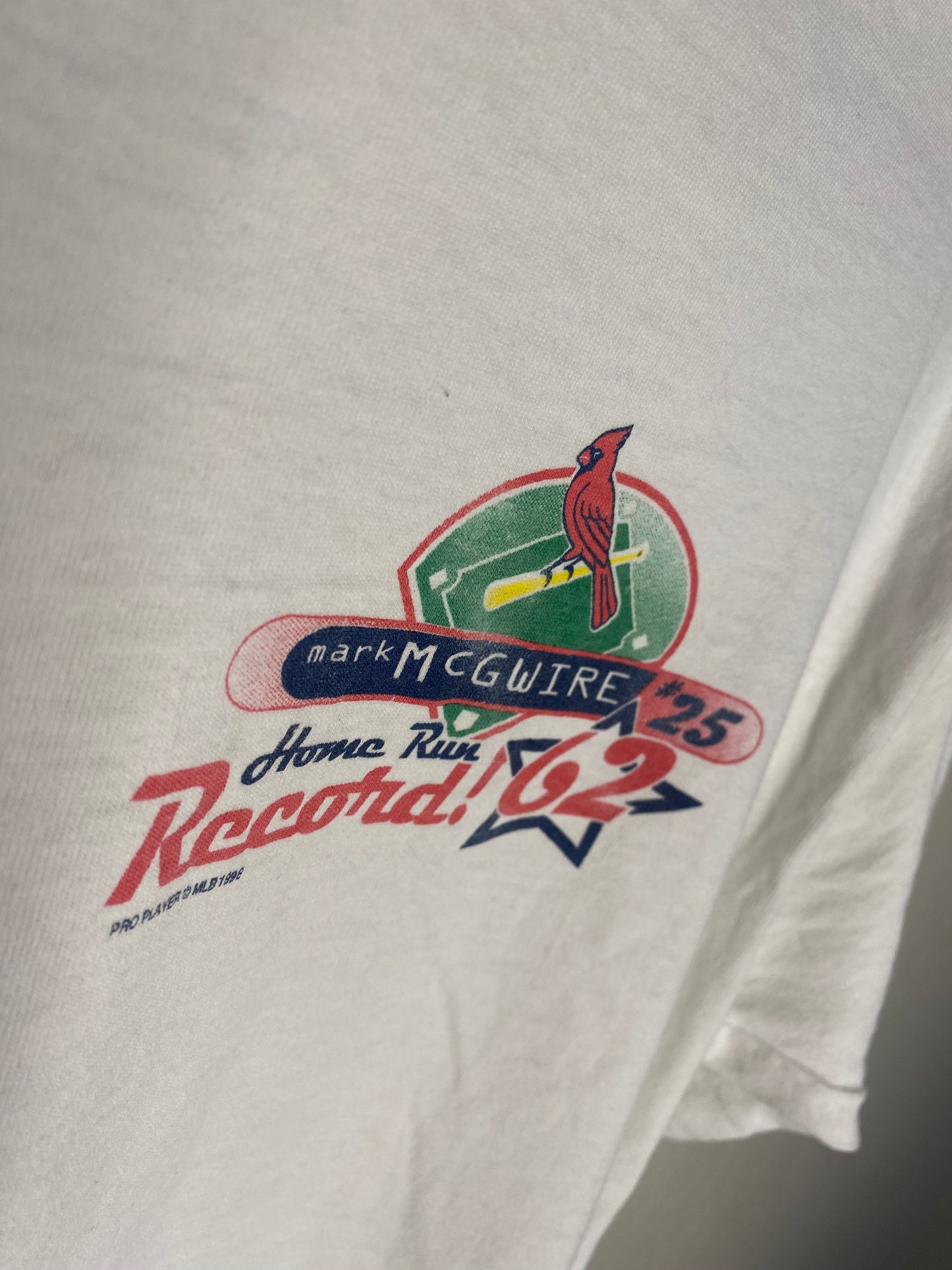 1998 Mark McGwire Homerun Record T-Shirt